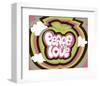 Peace and Love-Béatrice Patrat-canard-Framed Art Print