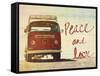 Peace and Love-Gail Peck-Framed Stretched Canvas