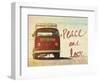 Peace and Love-Gail Peck-Framed Art Print