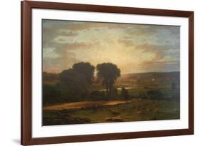 Peace and Plenty-George Inness-Framed Art Print