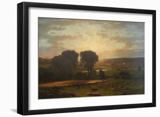 Peace and Plenty-George Inness-Framed Art Print