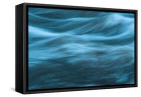 Peace And Tranquility In Flowing Water-Anthony Paladino-Framed Stretched Canvas