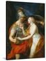 Peace and War, 1776-Pompeo Girolamo Batoni-Stretched Canvas