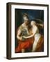 Peace and War, 1776-Pompeo Girolamo Batoni-Framed Giclee Print