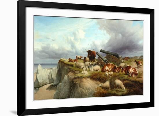 Peace and War, 1888-Thomas Sidney Cooper-Framed Giclee Print