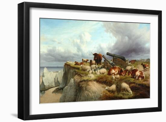 Peace and War, 1888-Thomas Sidney Cooper-Framed Premium Giclee Print