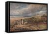 'Peace and War', c1848-David Cox the elder-Framed Stretched Canvas