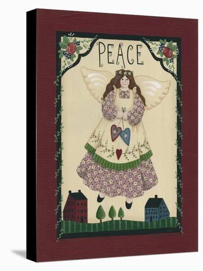 Peace Angel-Debbie McMaster-Stretched Canvas