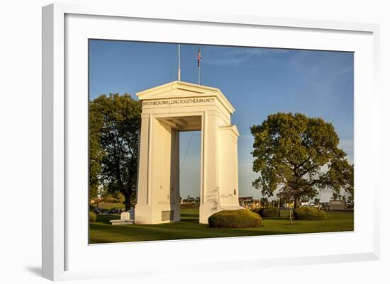 Peace Arch State Park, Blaine, Washington-null-Framed Photographic Print