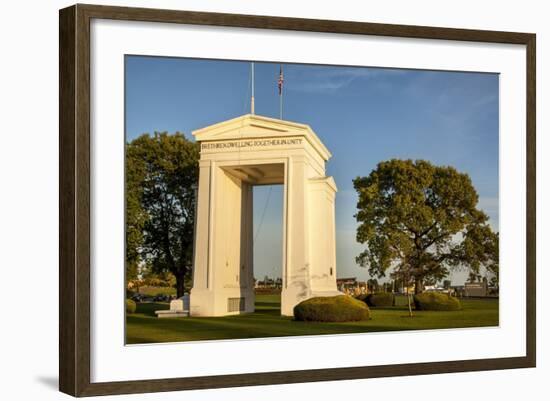 Peace Arch State Park, Blaine, Washington-null-Framed Photographic Print