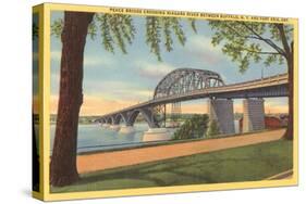 Peace Bridge, Buffalo, New York-null-Stretched Canvas