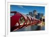 Peace Bridge, Calgary, Alberta, Canada-Stefano Politi Markovina-Framed Photographic Print