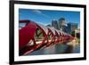 Peace Bridge, Calgary, Alberta, Canada-Stefano Politi Markovina-Framed Photographic Print