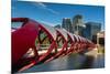 Peace Bridge, Calgary, Alberta, Canada-Stefano Politi Markovina-Mounted Photographic Print