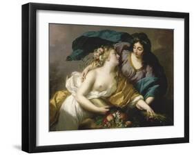 Peace Bringing Back Abundance (La Paix ramenant l'Abondance), 1780-null-Framed Giclee Print