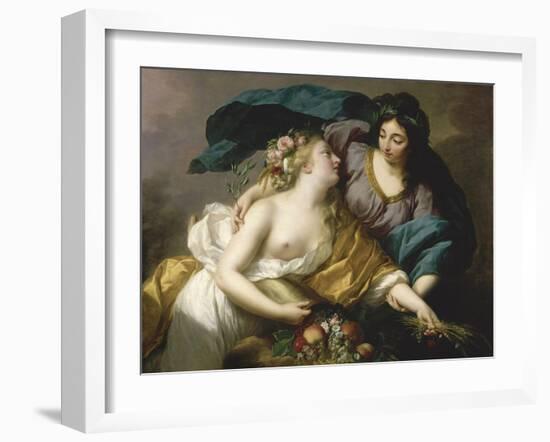 Peace Bringing Back Abundance (La Paix ramenant l'Abondance), 1780-null-Framed Giclee Print