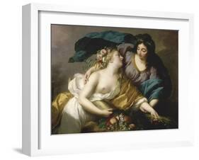 Peace Bringing Back Abundance (La Paix ramenant l'Abondance), 1780-null-Framed Giclee Print