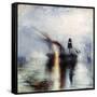 Peace, Burial at Sea, C1842-JMW Turner-Framed Stretched Canvas