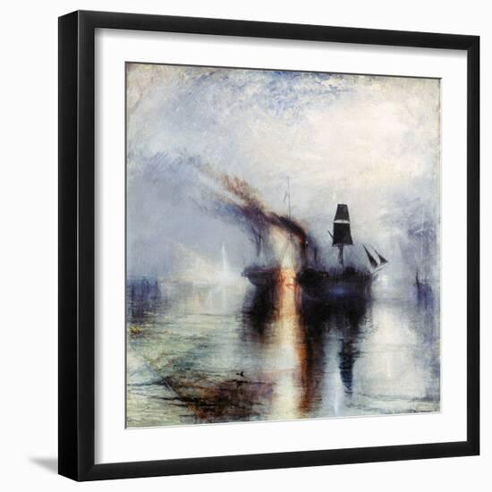 Peace, Burial at Sea, C1842-JMW Turner-Framed Giclee Print