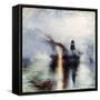 Peace, Burial at Sea, C1842-JMW Turner-Framed Stretched Canvas