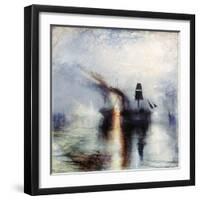 Peace, Burial at Sea, C1842-JMW Turner-Framed Premium Giclee Print