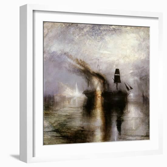 Peace - Burial at Sea-JMW Turner-Framed Giclee Print