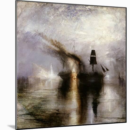 Peace - Burial at Sea-JMW Turner-Mounted Giclee Print