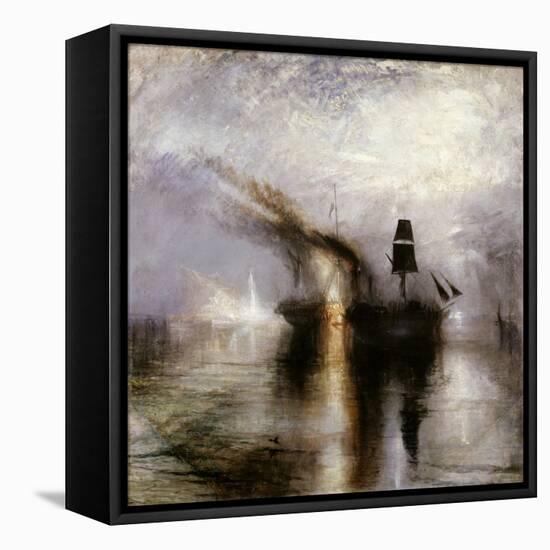 Peace - Burial at Sea-JMW Turner-Framed Stretched Canvas