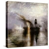 Peace - Burial at Sea-JMW Turner-Stretched Canvas