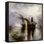 Peace - Burial at Sea-JMW Turner-Framed Stretched Canvas