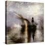 Peace - Burial at Sea-JMW Turner-Stretched Canvas