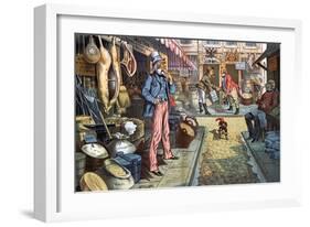 Peace, But Not Business. 1885-Bernard Gillam-Framed Giclee Print