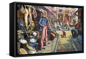 Peace, But Not Business. 1885-Bernard Gillam-Framed Stretched Canvas