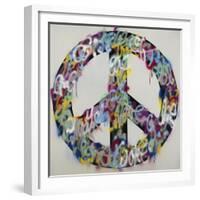 Peace By Peace-Sydney Edmunds-Framed Giclee Print