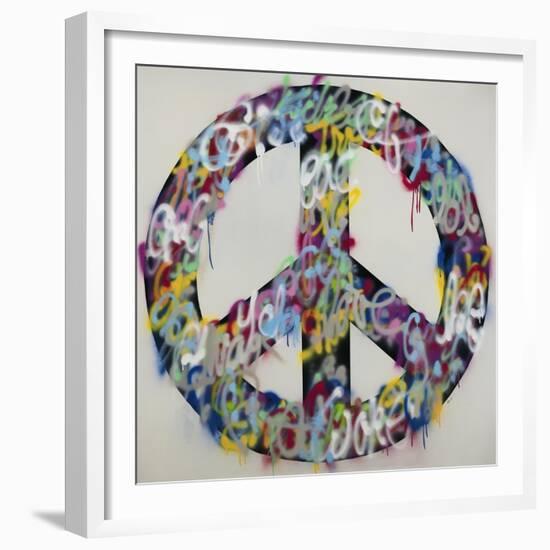 Peace By Peace-Sydney Edmunds-Framed Giclee Print