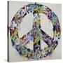 Peace By Peace-Sydney Edmunds-Stretched Canvas