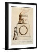 Peace Celebrations at the Arc De Triomphe in 1919-André Mare-Framed Giclee Print