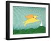 Peace Chapel Yellow-Stephen Huneck-Framed Giclee Print