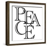 Peace Collage-Marcus Prime-Framed Art Print