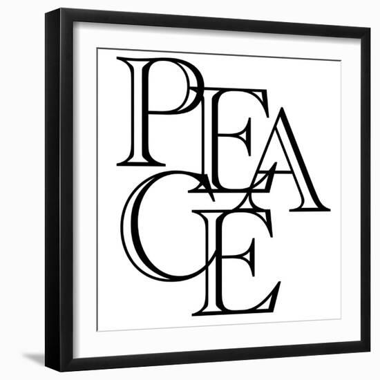 Peace Collage-Marcus Prime-Framed Art Print