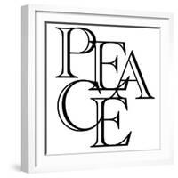 Peace Collage-Marcus Prime-Framed Art Print