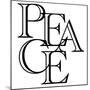 Peace Collage-Marcus Prime-Mounted Art Print