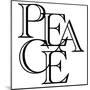 Peace Collage-Marcus Prime-Mounted Art Print