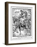 Peace Comes to Town, 1913-Leonard Raven-hill-Framed Giclee Print