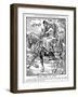 Peace Comes to Town, 1913-Leonard Raven-hill-Framed Giclee Print