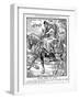 Peace Comes to Town, 1913-Leonard Raven-hill-Framed Giclee Print