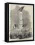 Peace Commemoration at Portsmouth, Triumphal Monument on Southsea Common-null-Framed Stretched Canvas