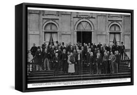 Peace Conference 1899-null-Framed Stretched Canvas