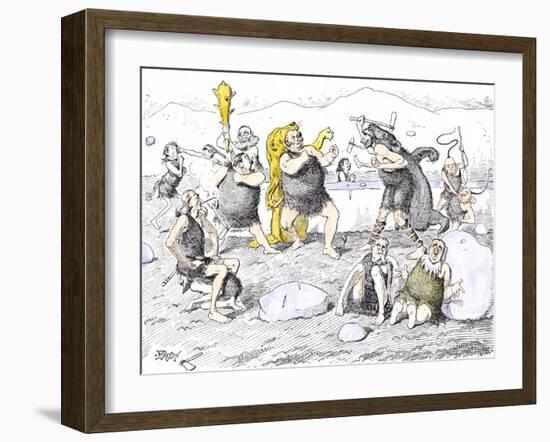 Peace Conference-Edward Tennyson Reed-Framed Giclee Print