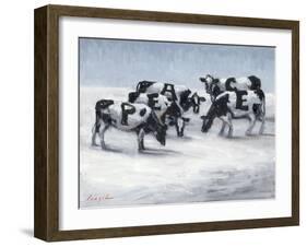 Peace Cows-Mary Miller Veazie-Framed Giclee Print